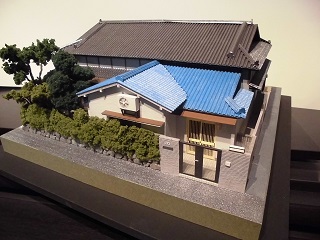 建替え前の想い出模型